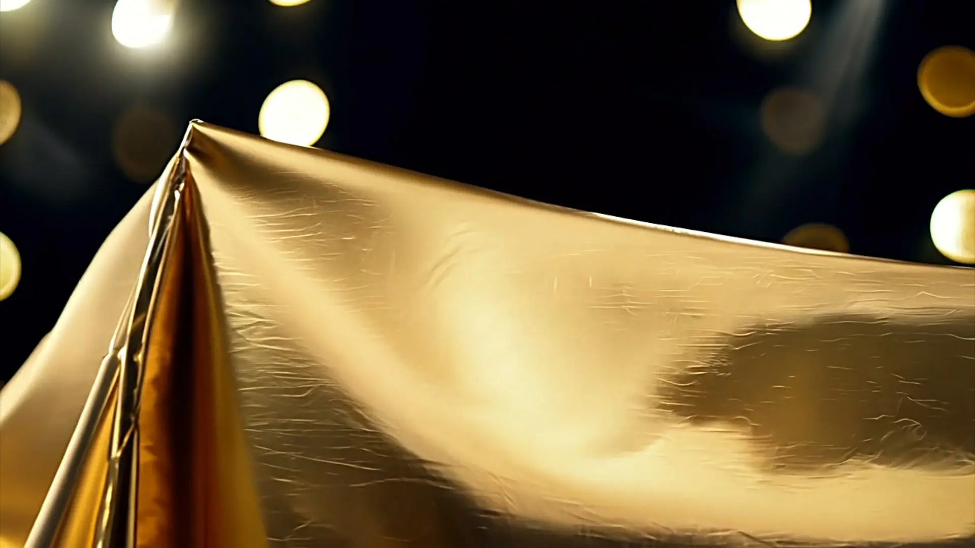 Luxurious Gold Fabric Background for Premium Title Animation